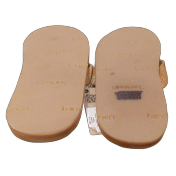 Hari Mari Tan/Olive Fields Flip Flop Shoes Men's Size 8 NWT READ FLAWS - Picture 4 of 4